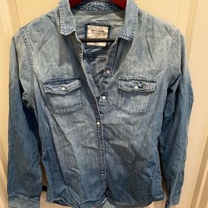 Abercrombie denim button down